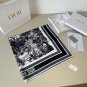 ch 110Dior jungle hand-painted handkerchiefsize&iuml;&frac14;�90x90cmMaterial 100% real silk_1822