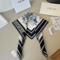 ch 110Dior jungle hand-painted handkerchiefsize:90x90cmMaterial 100% real silk_2322