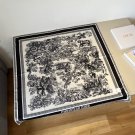 ch 110Dior jungle hand-painted handkerchiefsize：90x90cmMaterial 100% real silk_5232