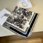 ch 110Dior jungle hand-painted handkerchiefsize&iuml;&frac14;�90x90cmMaterial 100% real silk_5232