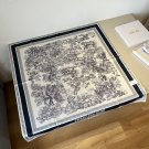 ch 110Dior jungle hand-painted handkerchiefsize：90x90cmMaterial 100% real silk_5233