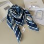 ch 110Dior jungle hand-painted handkerchiefsize:90x90cmMaterial 100% real silk_7124