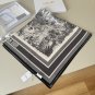 ch 110Dior jungle hand-painted handkerchiefsize&iuml;&frac14;�90x90cmMaterial 100% real silk_7125