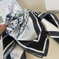 ch 110Dior jungle hand-painted handkerchiefsize:90x90cmMaterial 100% real silk_7677