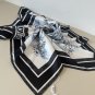 ch 110Dior jungle hand-painted handkerchiefsize:90x90cmMaterial 100% real silk_7677