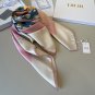 ch 110Dior Silk Square Towel [Lily of the Valley Flower Bouquet Towel] Made of top-qu