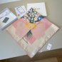 ch 110Dior Silk Square Towel [Lily of the Valley Flower Bouquet Towel] Made of top-qu_4229