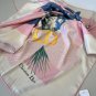 ch 110Dior Silk Square Towel [Lily of the Valley Flower Bouquet Towel] Made of top-qu_4229