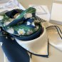 ch 110Dior Silk Square Towel [Lily of the Valley Flower Bouquet Towel] Made of top-qu_4230