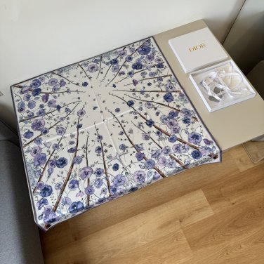 ch 110Dior's new handkerchief [Dior floral handkerchief] is so beautiful [shedding te_4223