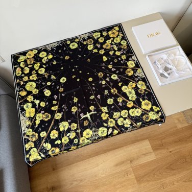ch 110Dior's new handkerchief [Dior floral handkerchief] is so beautiful [shedding te_4224
