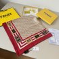 ch 110FENDI's new silk square scarf&atilde;�� FF Letter Printed Square Scarf &atilde;�� Beautiful [_1812