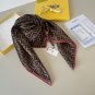 ch 110FENDI's new silk square scarfã FF Letter Printed Square Scarf ã Beautiful [_2779