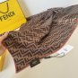 ch 110FENDI's new silk square scarfã FF Letter Printed Square Scarf ã Beautiful [_2779