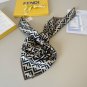 ch 110FENDI's new silk square scarfã FF Letter Printed Square Scarf ã Beautiful [_2780