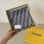 ch 110FENDI's new silk square scarf&atilde;�� FF Letter Printed Square Scarf &atilde;�� Beautiful [_2781
