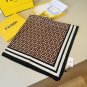 ch 110FENDI's new silk square scarf&atilde;�� FF Letter Printed Square Scarf &atilde;�� Beautiful [_2785