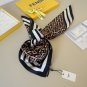 ch 110FENDI's new silk square scarfã FF Letter Printed Square Scarf ã Beautiful [_2785