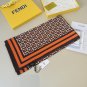 ch 110FENDI's new silk square scarf&atilde;�� FF Letter Printed Square Scarf &atilde;�� Beautiful [_2786