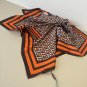 ch 110FENDI's new silk square scarfã FF Letter Printed Square Scarf ã Beautiful [_2786