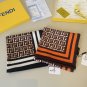 ch 110FENDI's new silk square scarfã FF Letter Printed Square Scarf ã Beautiful [_2786