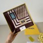 ch 110FENDI's new silk square scarf&atilde;�� FF Letter Printed Square Scarf &atilde;�� Beautiful [_4743
