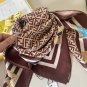 ch 110FENDI's new silk square scarfã FF Letter Printed Square Scarf ã Beautiful [_7119