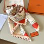 ch 110Hermes 90cm Silk Square Towel [Spring Mix and Match] Made of top-quality twill_4306