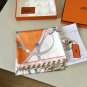 ch 110Hermes 90cm Silk Square Towel [Spring Mix and Match] Made of top-quality twill_6597