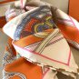 ch 110Hermes 90cm Silk Square Towel [Spring Mix and Match] Made of top-quality twill_6597