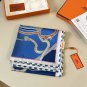 ch 110Hermes 90cm Silk Square Towel [Spring Mix and Match] Made of top-quality twill_6598
