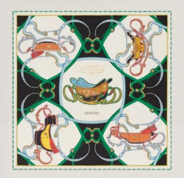 ch 110Hermes 90cm Silk Square Towel [Spring Mix and Match] Made of top-quality twill_6600