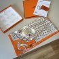 ch 110Hermes new silk handkerchief [new type of car]Inspired by the design of the L_5669