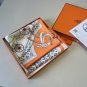 ch 110Hermes new silk handkerchief [new type of car]Inspired by the design of the L_5669