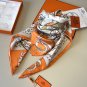 ch 110Hermes new silk handkerchief [new type of car]Inspired by the design of the L_5669