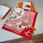 ch 110Hermes new silk handkerchief [new type of car]Inspired by the design of the L_5670