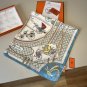 ch 110Hermes new silk handkerchief [new type of car]Inspired by the design of the L_5672