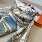 ch 110Hermes new silk handkerchief [new type of car]Inspired by the design of the L_5672