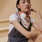 ch 110Hermes silk handkerchief (100% mulberry silk) [Fun ice cream]Designer Elias K