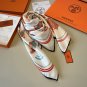 ch 110Hermes silk handkerchief (100% mulberry silk) [Fun ice cream]Designer Elias K