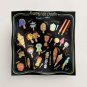 ch 110Hermes silk handkerchief (100% mulberry silk) [Fun ice cream]Designer Elias K_2797