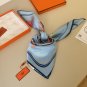 ch 110Hermes silk handkerchief (100% mulberry silk) [Fun ice cream]Designer Elias K_2798