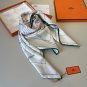 ch 110Hermes silk handkerchief (100% mulberry silk)This work, designed by Cyrille D_4289