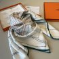 ch 110Hermes silk handkerchief (100% mulberry silk)This work, designed by Cyrille D_4289