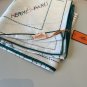 ch 110Hermes silk handkerchief (100% mulberry silk)This work, designed by Cyrille D_6581