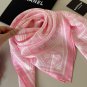 ch 110Kroxin 90cm silk square scarf is made of top-quality twill silk material with h