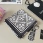 ch 110Kroxin 90cm silk square scarf is made of top-quality twill silk material with h_1263