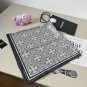 ch 110Kroxin 90cm silk square scarf is made of top-quality twill silk material with h_1263