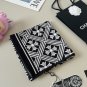 ch 110Kroxin 90cm silk square scarf is made of top-quality twill silk material with h_1264