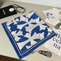 ch 110Kroxin 90cm silk square scarf is made of top-quality twill silk material with h_3712